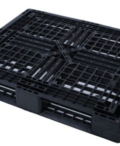 Pallet nhựa đen 1100x1100mm ( tải tĩnh: 1,5 tấn)