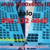 Pallet nhựa 1000x600x100mm