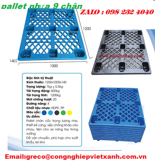Pallet nhựa