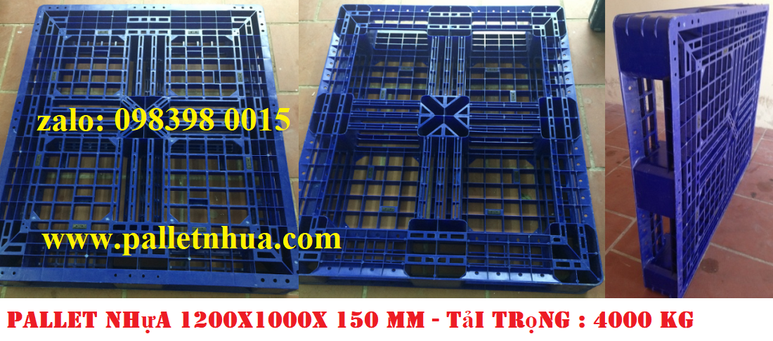 Kích thước pallet nhựa