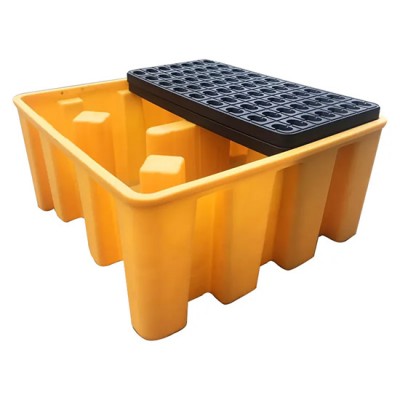 Pallet nhựa chống tràn cho thùng IBC