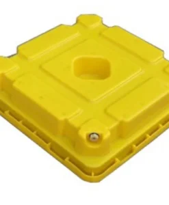 Kết cấu mặt dưới pallet nhựa chống tràn dầu 1 phuy